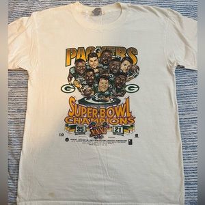 Vintage Green Bay Packers 1997 Super Bowl Champions shirt Size L
